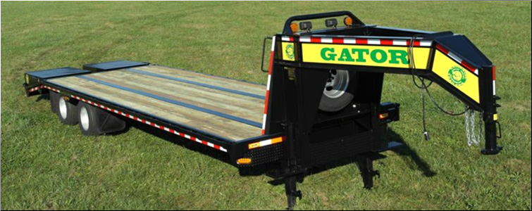 GOOSENECK TRAILER 30ft tandem dual - all heavy-duty equipment trailers special priced  Camden County,  North Carolina