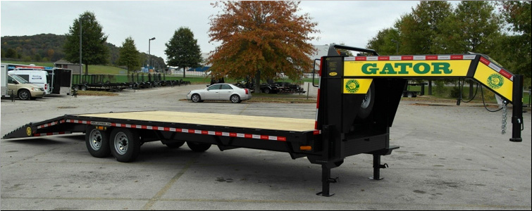 Gooseneck flat bed trailer for sale14k  Camden County,  North Carolina
